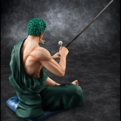 POP Scale Second Edition Sitting Ver. Roronoa Zoro - ONE PIECE Official Statue - MegaHouse