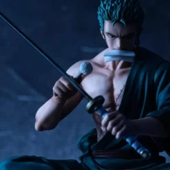 POP Scale Second Edition Sitting Ver. Roronoa Zoro - ONE PIECE Official Statue - MegaHouse