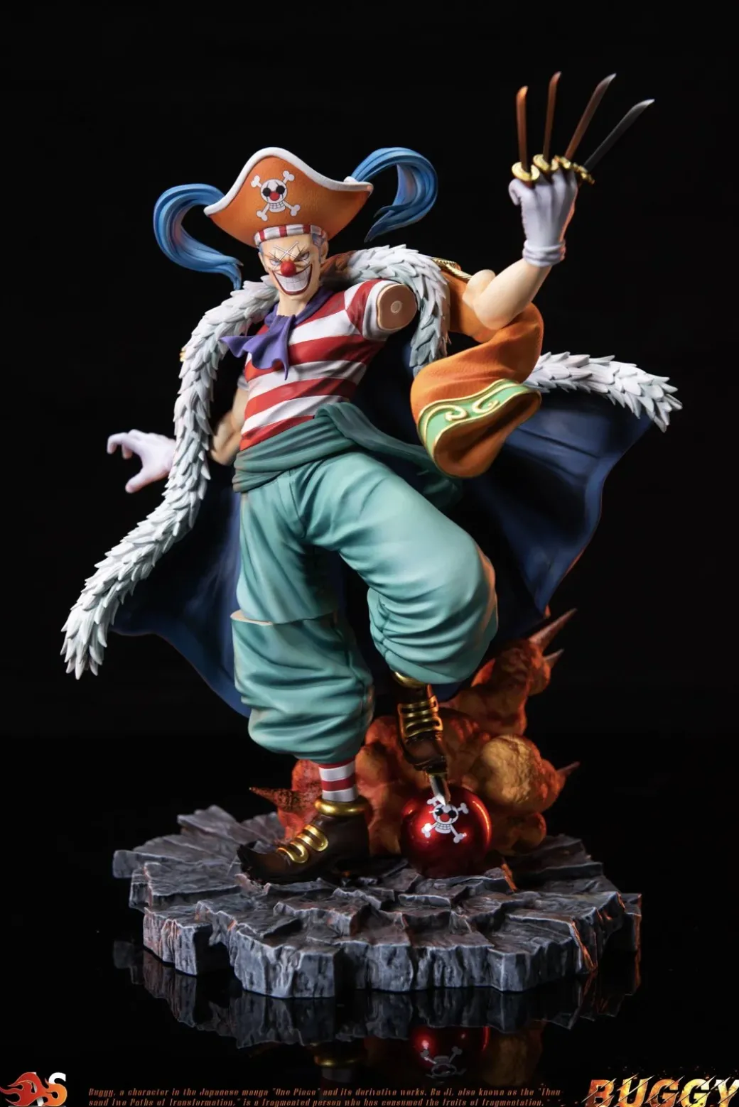 POP Scale Seven Warlords of the Sea Series Buggy - ONE PIECE Statue - AS Studios