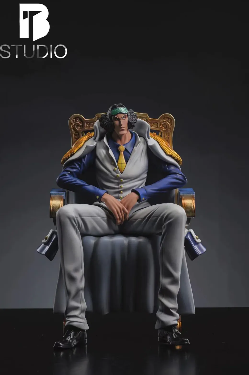 Pop Scale Sitting Kuzan/ Aokiji - ONE PIECE Resin Statue - BT Studios