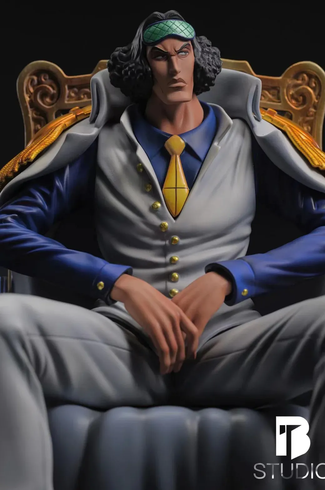 Pop Scale Sitting Kuzan/ Aokiji - ONE PIECE Resin Statue - BT Studios