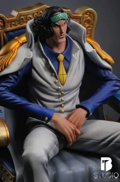 Pop Scale Sitting Kuzan/ Aokiji - ONE PIECE Resin Statue - BT Studios