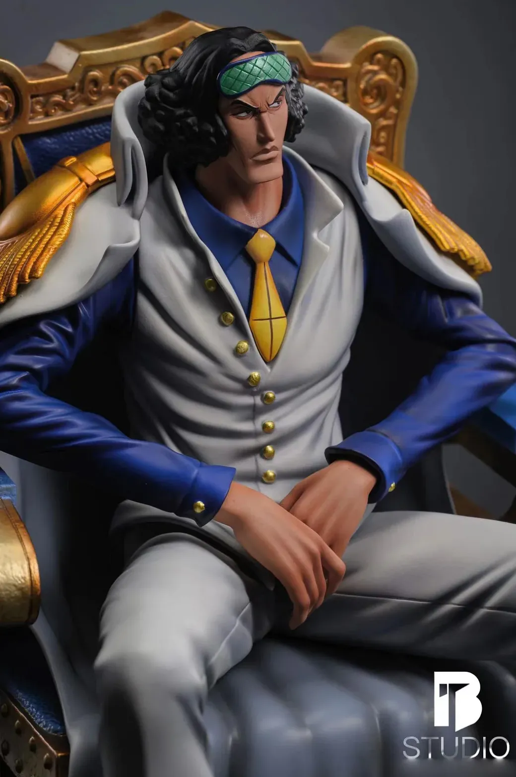 Pop Scale Sitting Kuzan/ Aokiji - ONE PIECE Resin Statue - BT Studios