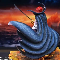 POP Scale Standing Red Haired Shanks - ONE PIECE Resin Statue - JacksDo Studios