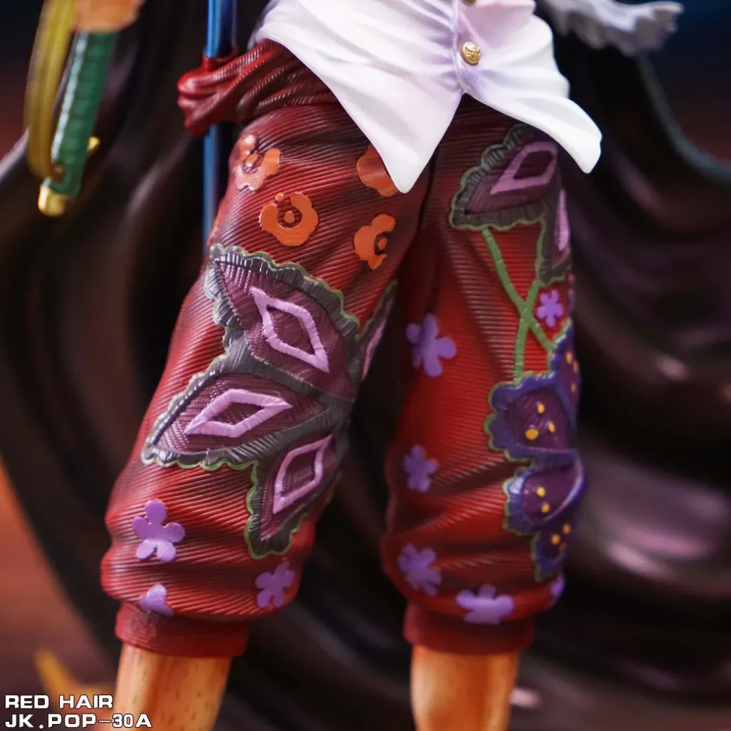 POP Scale Standing Red Haired Shanks - ONE PIECE Resin Statue - JacksDo Studios