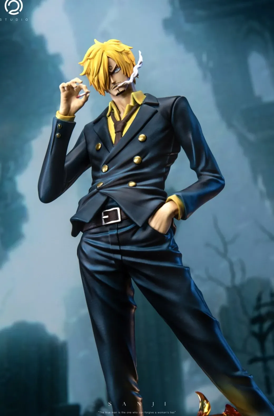 POP Scale Straw Hat Pirates 003 Vinsmoke Sanji - ONE PIECE Resin Statue - C2 Studio
