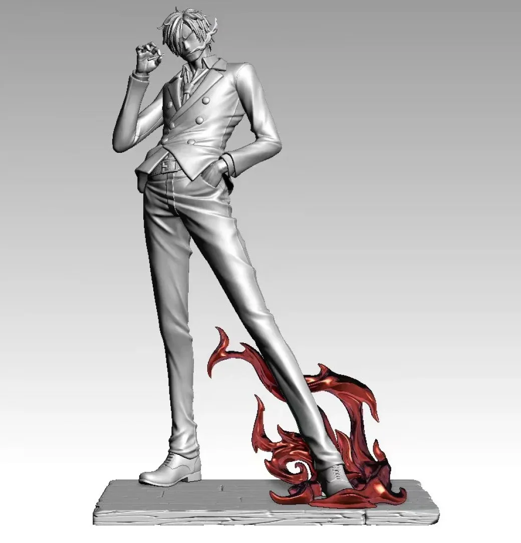 POP Scale Straw Hat Pirates 003 Vinsmoke Sanji - ONE PIECE Resin Statue - C2 Studio