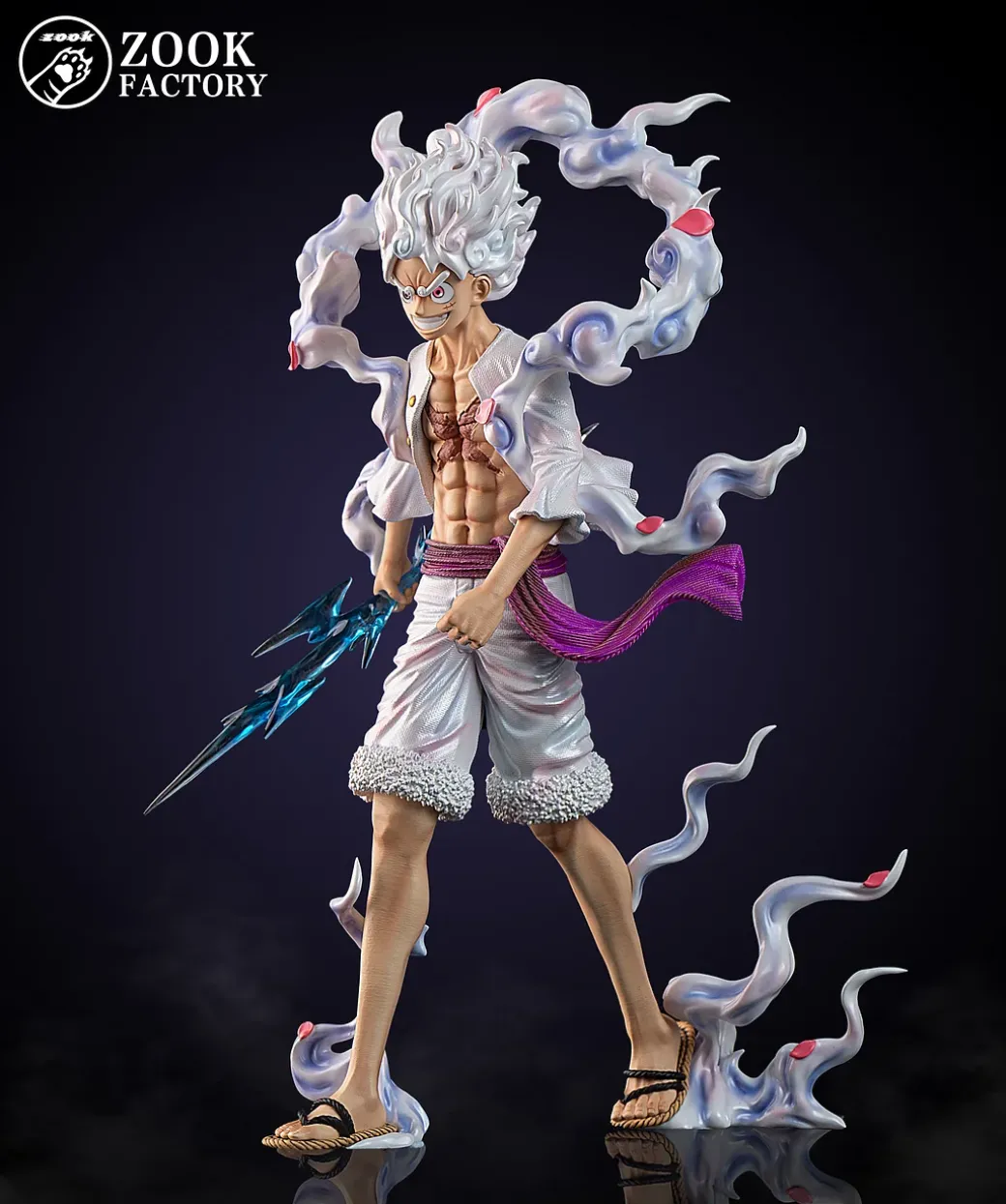 POP Scale Walking Nika Monkey D. Luffy - ONE PIECE Resin Statue - Zook Factory Studios