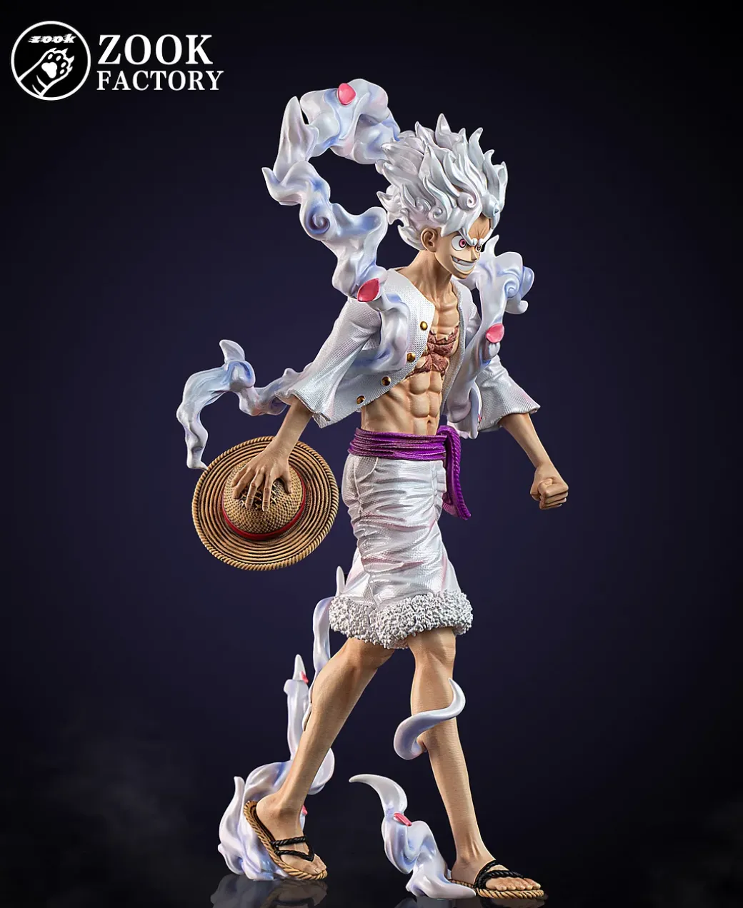 POP Scale Walking Nika Monkey D. Luffy - ONE PIECE Resin Statue - Zook Factory Studios