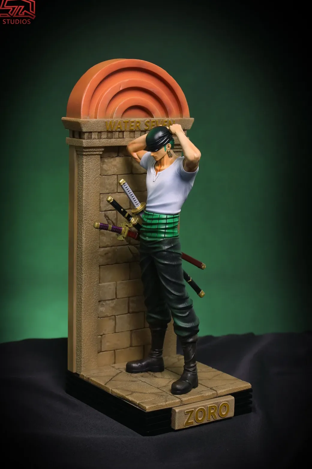 POP Scale Water 7 Saga Roronoa Zoro - ONE PIECE Resin Statue - SQ Studio