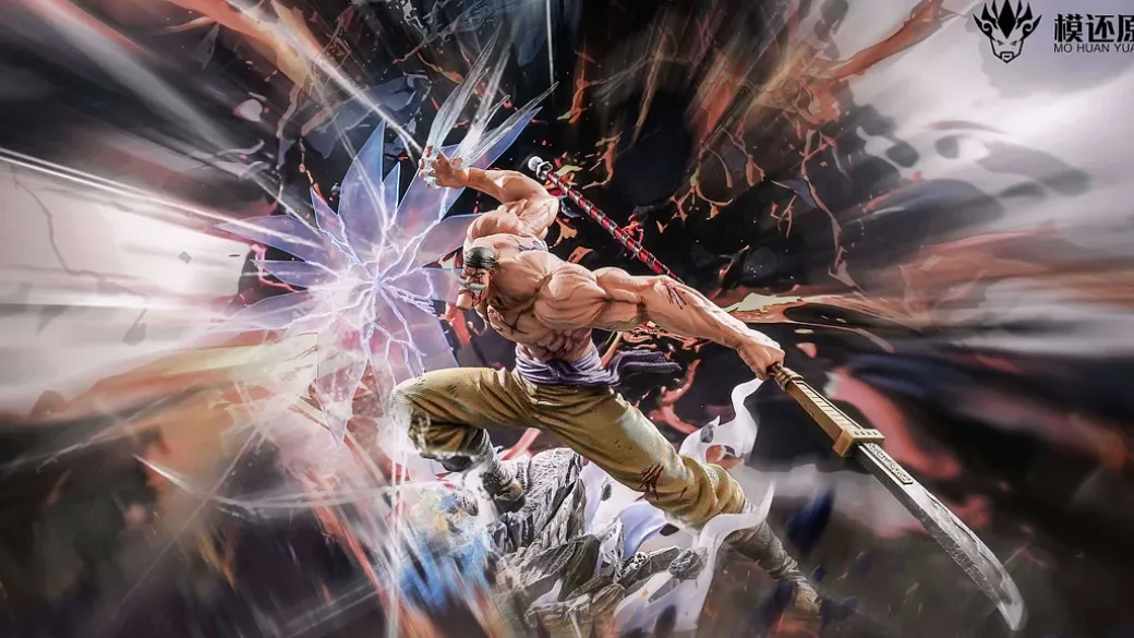 POP Scale Whitebeard Edward Newgate - ONE PIECE Resin Statue - MoHuanYuan Studios