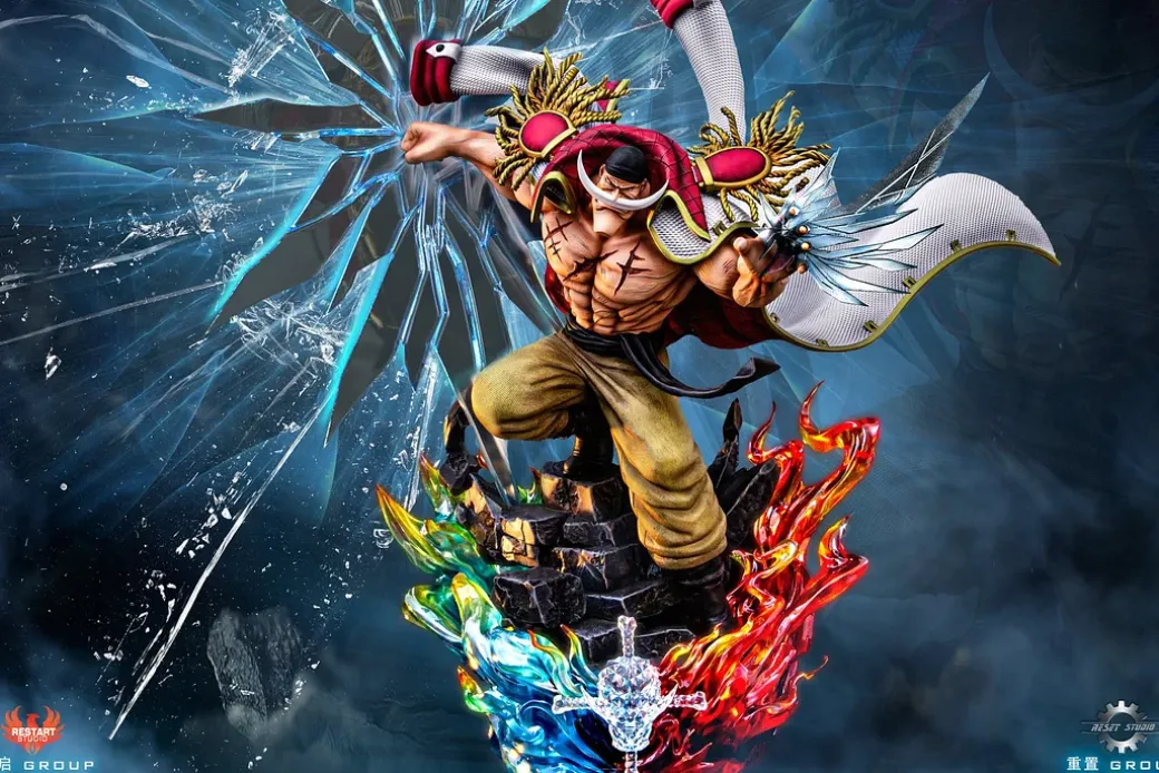 POP Scale Whitebeard Edward Newgate - ONE PIECE Resin Statue - Restart Studio