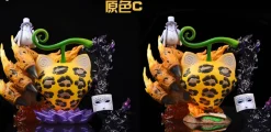 POP WCF Scale Cat-Cat Fruit Leopard Model - ONE PIECE Resin Statue - UNO Studio