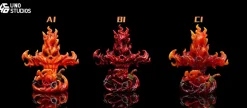POP WCF Scale Flame-Flame Fruit 2.0 - ONE PIECE Resin Statue - UNO Studio
