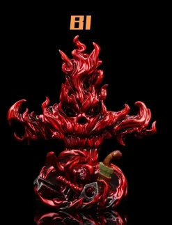 POP WCF Scale Flame-Flame Fruit 2.0 - ONE PIECE Resin Statue - UNO Studio