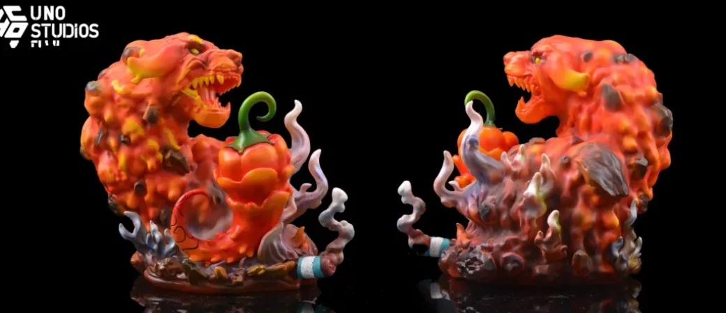 POP WCF Scale Mag-Mag Fruit - ONE PIECE Resin Statue - UNO Studio