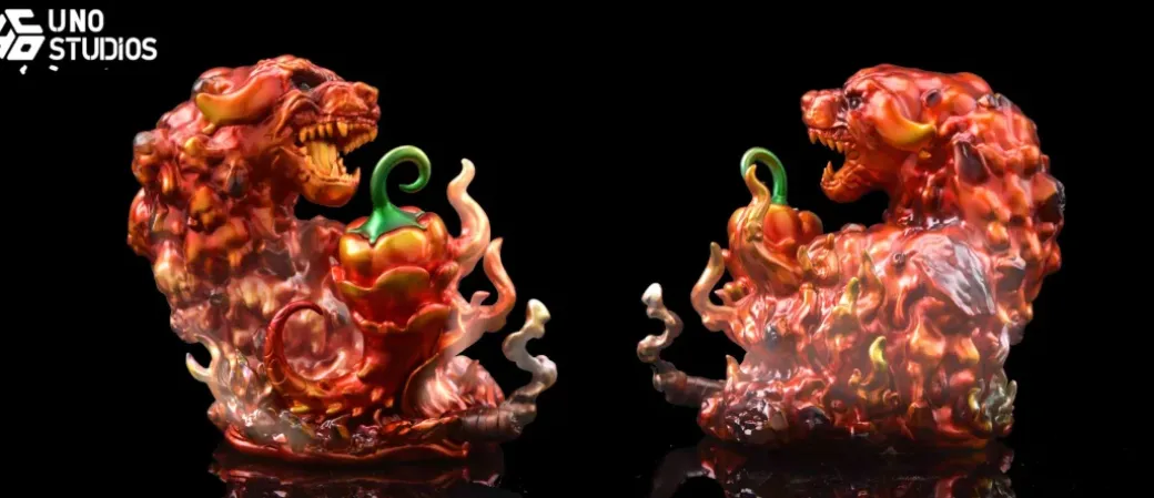 POP WCF Scale Mag-Mag Fruit - ONE PIECE Resin Statue - UNO Studio