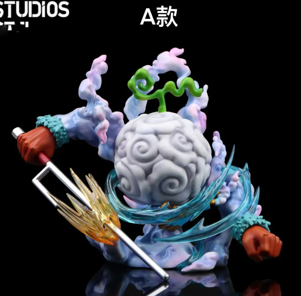 POP WCF Scale Smoke-Smoke Fruit - ONE PIECE Resin Statue - UNO Studio