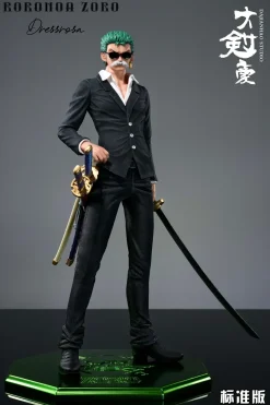 POPMAX & 1/4 Scale Dressrosa Arc Roronoa Zoro - ONE PIECE Statue - DaJianHao Studio