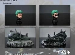POPMAX & 1/4 Scale Dressrosa Arc Roronoa Zoro - ONE PIECE Statue - DaJianHao Studio