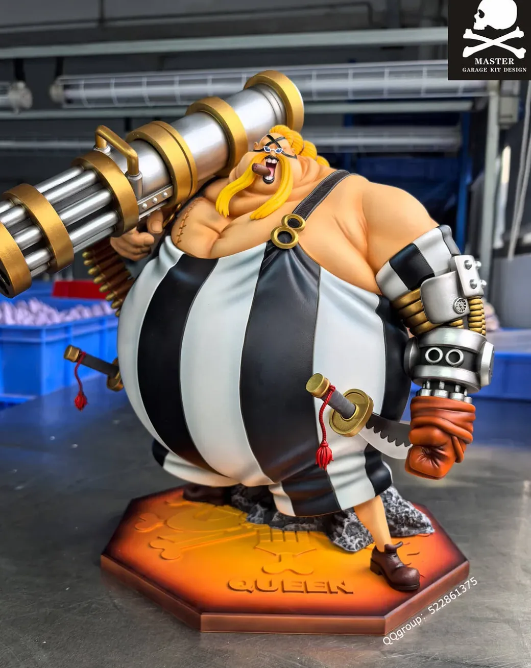 POPMAX & POP Scale Queen - ONE PIECE Resin Statue - MASTER Studios