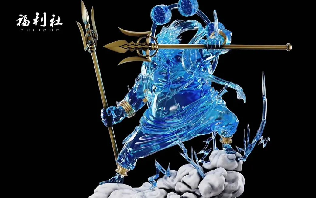 POPMAX Scale 200,000,000 Volt Amaru - ONE PIECE Resin Statue - FuLiShe Studio