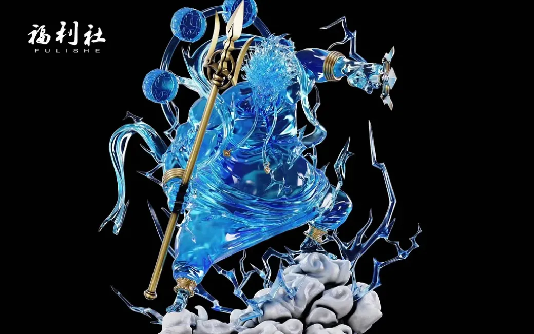 POPMAX Scale 200,000,000 Volt Amaru - ONE PIECE Resin Statue - FuLiShe Studio