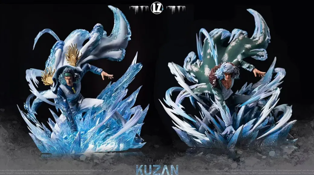 POPMAX Scale Aokiji/ Kuzan with LED - ONE PIECE Resin Statue - LZ Studio