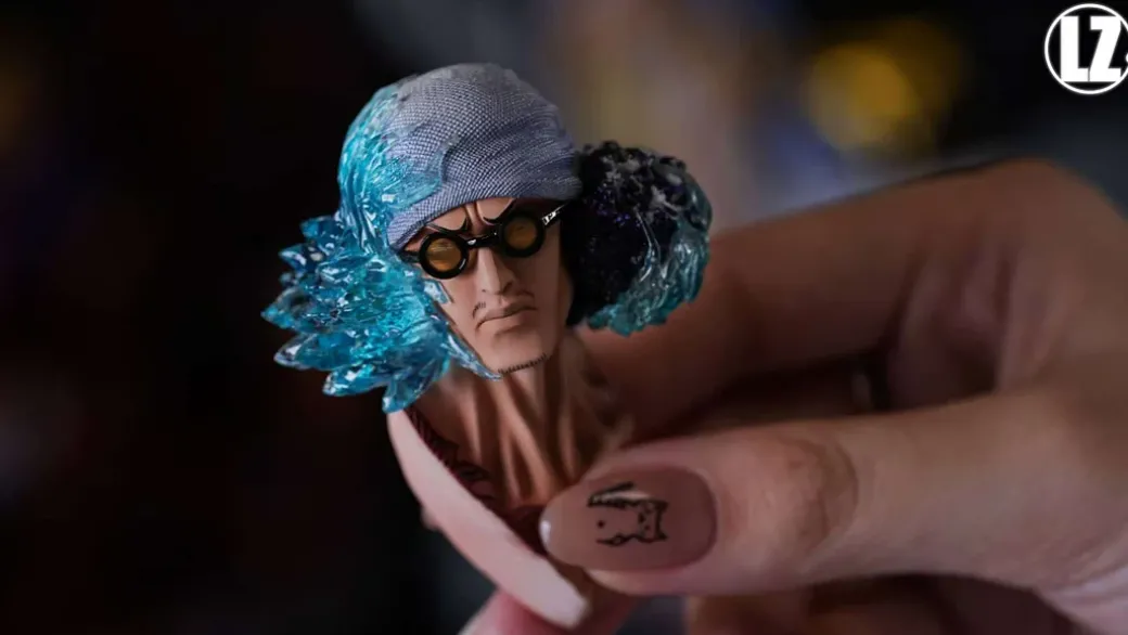 POPMAX Scale Aokiji/ Kuzan with LED - ONE PIECE Resin Statue - LZ Studio