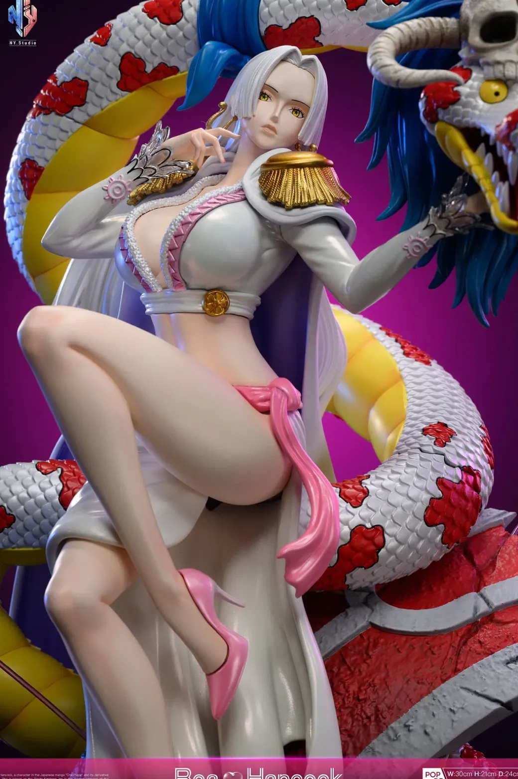 POPMAX Scale Boa Hancock - ONE PIECE Resin Statue - NY Studio