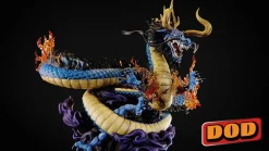 POPMAX Scale Dragon Form Kaido with LED - ONE PIECE Resin Statue - DOD Studio