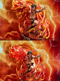 POPMAX Scale Fire Fist Portgas D. Ace - ONE PIECE Resin Statue - FAST Studio