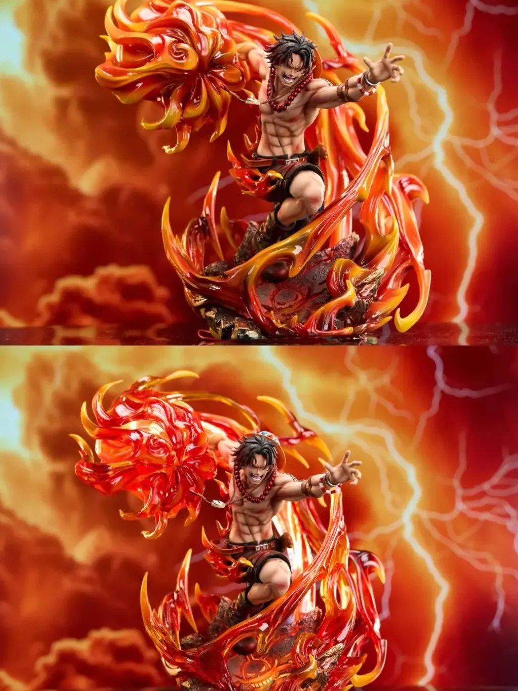 POPMAX Scale Fire Fist Portgas D. Ace - ONE PIECE Resin Statue - FAST Studio