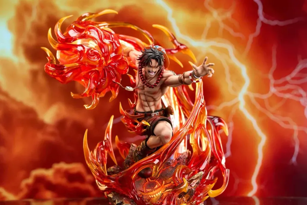 POPMAX Scale Fire Fist Portgas D. Ace - ONE PIECE Resin Statue - FAST Studio