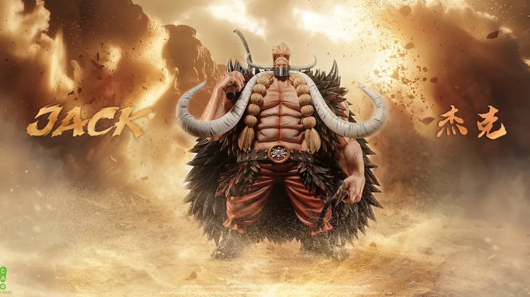 POPMAX Scale Jack & Queen - ONE PIECE Resin Statue - CAO Studio