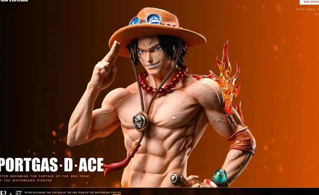 POPMAX Scale Portgas D. Ace - ONE PIECE Resin Statue - OP-Crew Studio