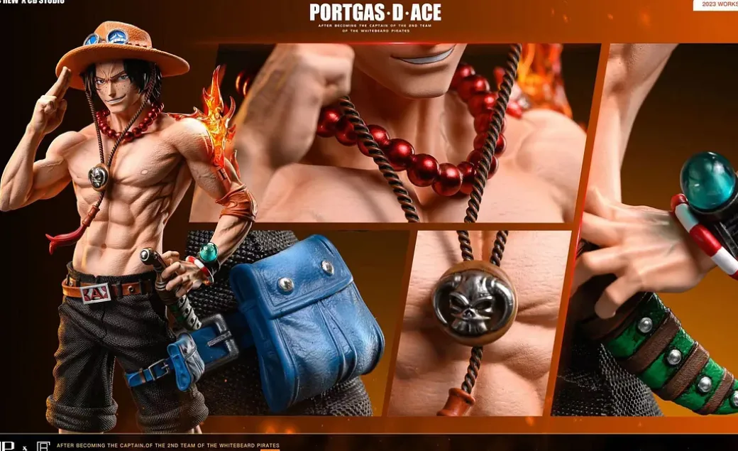 POPMAX Scale Portgas D. Ace - ONE PIECE Resin Statue - OP-Crew Studio