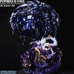 POPMAX Scale Rubber Rubber Monkey God Gun Base ONLY - ONE PIECE Resin Statue - JacksDo Studios