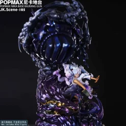 POPMAX Scale Rubber Rubber Monkey God Gun Base ONLY - ONE PIECE Resin Statue - JacksDo Studios