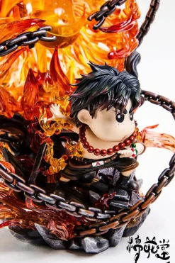 Portgas D. Ace & Ace Cosplay Shin-chan - ONE PIECE Crayon Shin-chan Resin Statue - MianHuaTang Studios