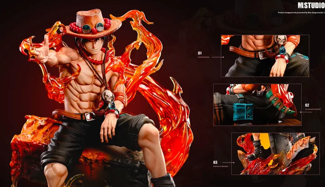 Portgas D. Ace - ONE PIECE Resin Statue - ML Studio