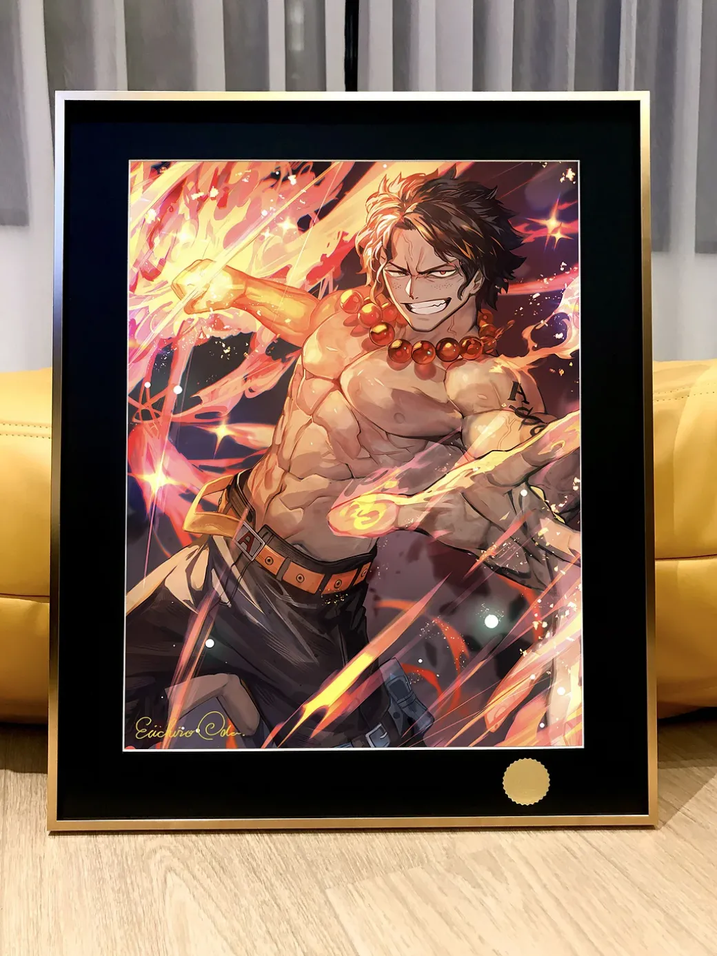 Portgas D. Ace Decorative Painting - ONE PIECE - Xingkong Studio