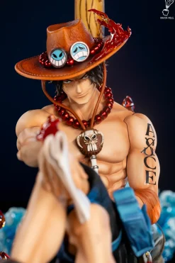 Portgas D. Ace Using Striker - ONE PIECE Resin Statue - Brain Hole Studio