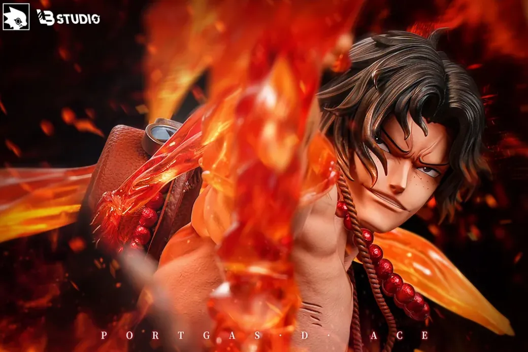 Portgas D. Ace with LED - ONE PIECE Resin Statue - LB-Studio
