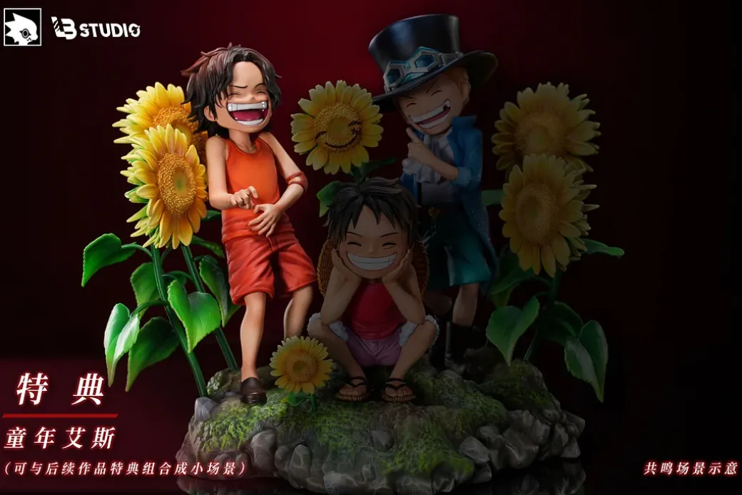 Portgas D. Ace with LED - ONE PIECE Resin Statue - LB-Studio