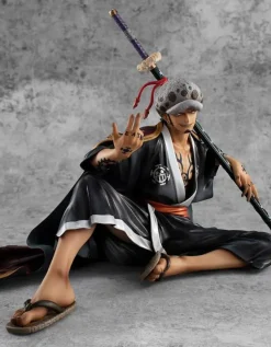 Portrait of Pirates Series Wano Country Trafalgar D. Water Law - ONE PIECE Official Statue - MegaHouse