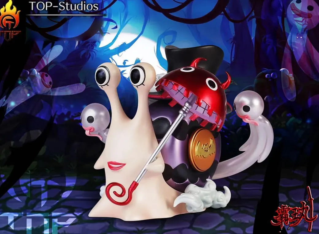 Princess Series DenDen Mushi of Carrot, Princess Shirahoshi & Perona - ONE PIECE Resin Statue - TOP-Studios
