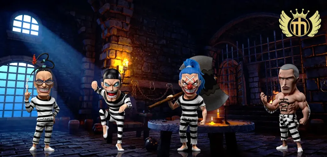 Prisoner Buggy - ONE PIECE Resin Statue - A Plus Studios