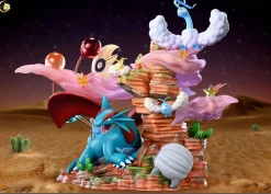 Pseudo Legendary Pokemon No.1 Salamence with LED - Pokemon Resin Statue - Crescent-Studios