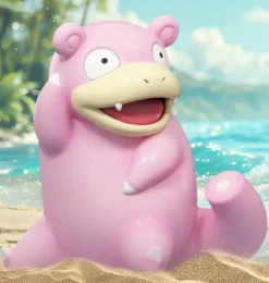 Psyduck & Slowpoke - Pokemon Statue - ZaoWuGuan Studio